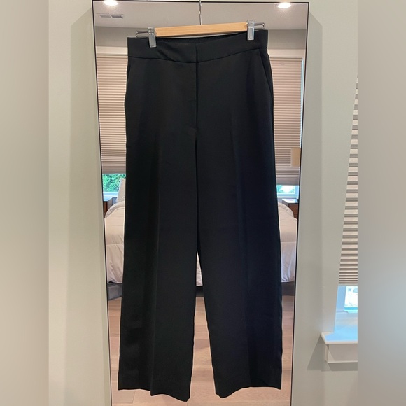 Quince Stretch Crepe Classic Trouser Pants 8 - Picture 2 of 8